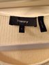 Theory Ivory Long Sleeve Top Size L - photo 3