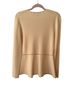 Theory Ivory Long Sleeve Top Size L - photo 2