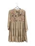 Entro 100% Polyester Tan Casual Dress Size L - photo 1