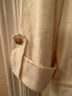 Tahari 55% Linen 43% Viscose 2% Spandex 100% Cotton Ivory Blazer Size 16 - photo 3