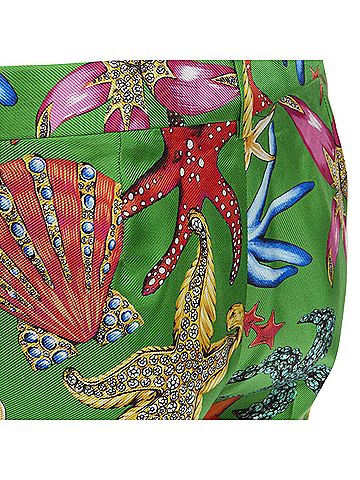 Versace Versace Tresor De La Mer starfish print pants (view 2)
