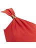 Versace 100% Silk Red Versace silk VirtV clasp one shoulder gown dress Size 6 - photo 2