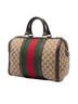 Gucci 100% Canvas Brown Medium GG Canvas Web Joy Boston Bag One size - photo 3