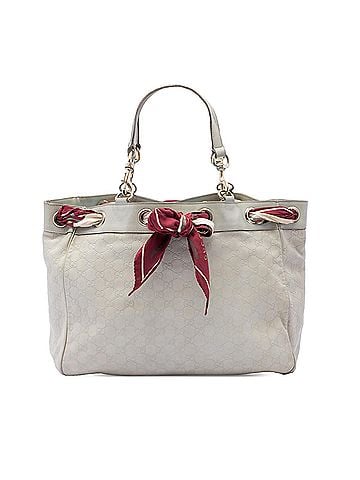Gucci Large Guccissima Positano Scarf Tote (view 1)
