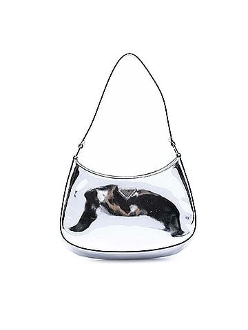 Prada Spazzolato Leather Cleo Shoulder Bag (view 1)