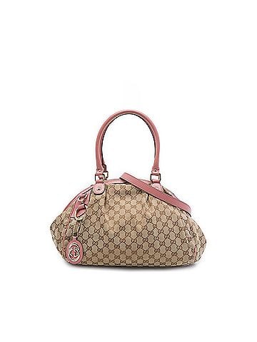 Gucci GG Canvas Sukey Satchel (view 1)