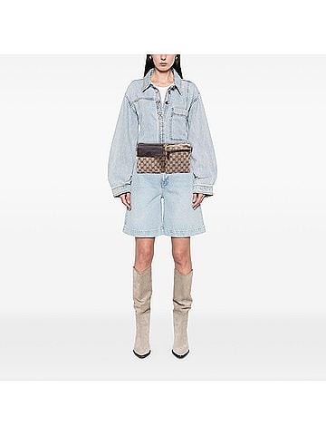 Gucci GG Canvas Double Pocket Belt Bag (view 2)