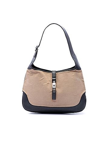 Gucci Canvas Jackie Shoulder Bag (view 1)