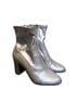 Steve Madden Silver Boots Size 6 - photo 4
