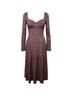 Hutch Damask Black Pink Casual Dress Size M - photo 4