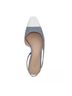 Veronica Beard 100% Fabric Print Blue White Heels Size 8 1/2 - photo 3