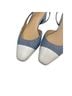 Veronica Beard 100% Fabric Print Blue White Heels Size 8 1/2 - photo 10