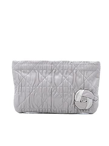 Dior Calfskin Cannage Rose Clutch (view 1)
