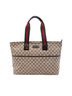 Gucci 100% Canvas Brown GG Canvas Web Tote One size - photo 1