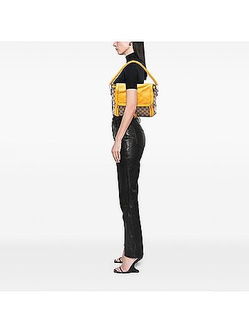 Gucci GG Canvas Bella Flap Satchel (view 2)