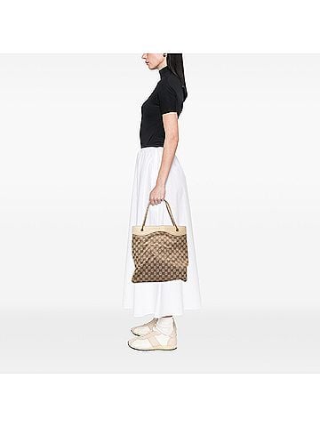 Gucci GG Canvas Gifford Tote (view 2)