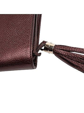 Gucci Metallic Leather Soho Disco Clutch (view 2)