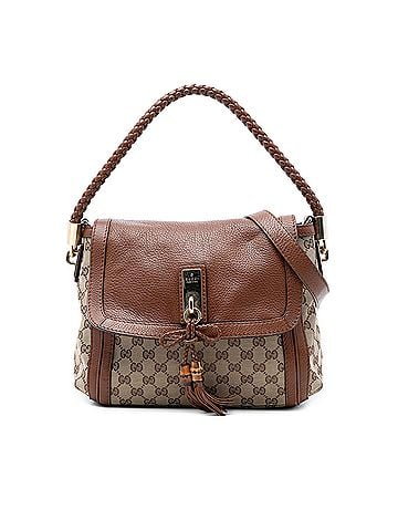 Gucci GG Canvas Bella Flap Satchel (view 1)