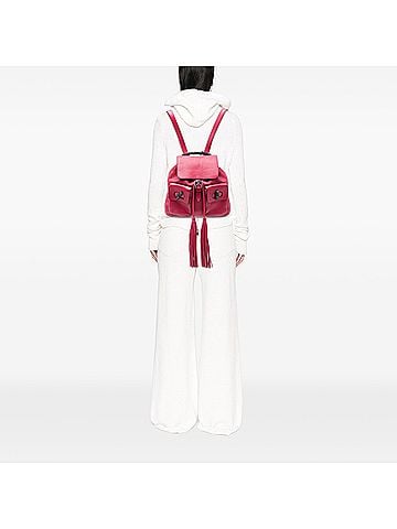Gucci Leather Bamboo Tassel Backpack (view 2)