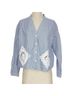 Sea New York Stripes Blue White Button-Down Shirt Size XS - photo 1