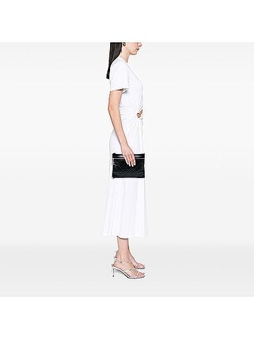 Chanel CC Quilted Lambskin Multi Zip Clutch (view 2)