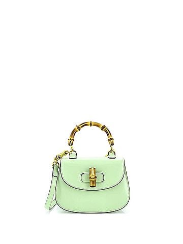 Gucci Bamboo 1947 Top Handle Bag Leather Mini (view 1)
