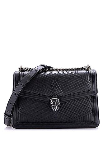 Bvlgari Serpenti Forever Shoulder Bag Quilted Leather Small (view 1)