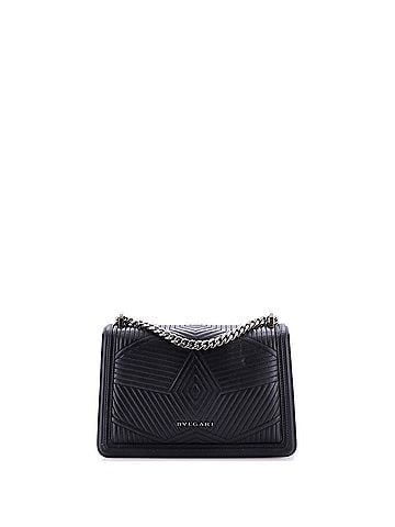Bvlgari Serpenti Forever Shoulder Bag Quilted Leather Small (view 2)