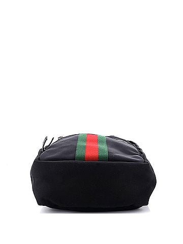 Gucci Top Handle Web Backpack Techno Canvas Medium (view 2)