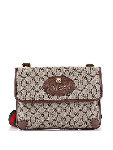 Gucci Neo Vintage Flap Messenger GG Coated Canvas Medium (view 1)