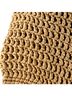 Prada 100% Raffia Tan Triangle Logo Bucket Tote Raffia Small One size - photo 6