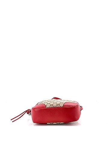 Gucci Bree Disco Crossbody Bag GG Canvas with Leather Mini (view 2)
