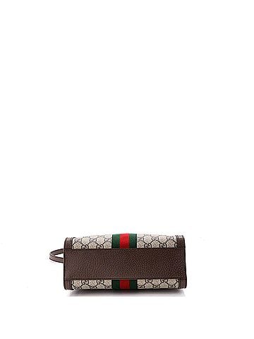 Gucci Ophidia Top Handle Tote GG Coated Canvas Small (view 2)