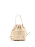 Prada 100% Nylon Tan Drawstring Bucket Bag Tessuto Small One size - photo 1