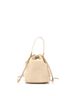 Prada 100% Nylon Tan Drawstring Bucket Bag Tessuto Small One size - photo 4
