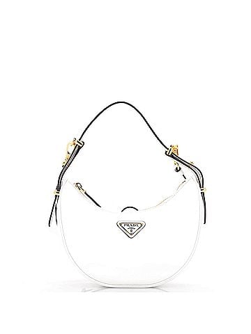 Prada Arque Half Moon Hobo Vernice Naplak Small (view 1)