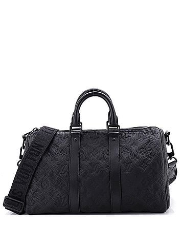 Louis Vuitton Keepall Bandouliere Bag Monogram Taurillon Leather 35 (view 1)