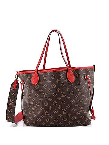 Louis Vuitton Neverfull Bandouliere Inside Out Monogram Canvas and Textile MM (view 1)