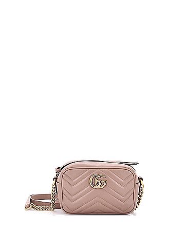 Gucci GG Marmont Shoulder Bag Matelasse Leather Mini (view 1)