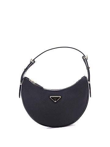 Prada Arque Half Moon Hobo Tessuto Small (view 1)