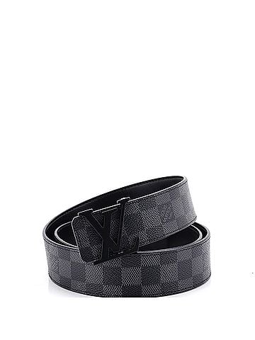 Louis Vuitton LV Initiales Belt Damier Graphite Wide (view 1)