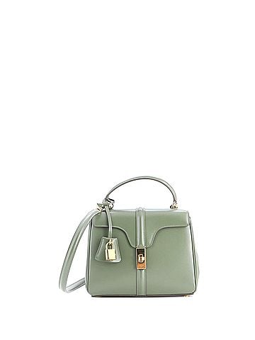 Céline 16 Top Handle Bag Smooth Calfskin Mini (view 1)