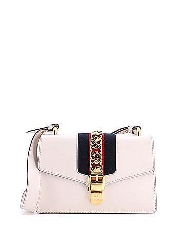 Gucci Sylvie Shoulder Bag Leather Small (view 1)