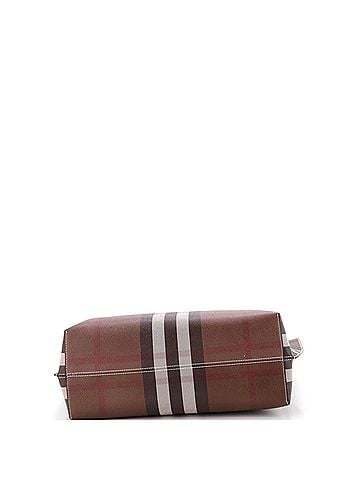 Burberry Open Tote Check E-Canvas Large (view 2)