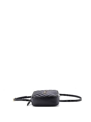 Saint Laurent Lou Belt Bag Matelasse Chevron Leather (view 2)