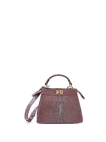 Fendi Peekaboo ISeeU Bag Stingray and Leather Petite (view 1)