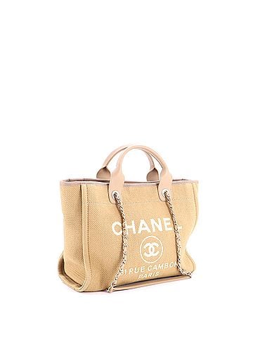 Chanel Deauville NM Tote Mixed Fibers Small (view 2)