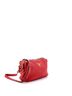 Prada 100% Leather Red Double Zip Camera Bag Vitello Phenix Medium One size - photo 3