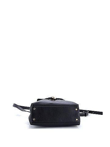 Bottega Veneta Ciao Ciao Top Handle Bag Leather with Intrecciato Detail Small (view 2)