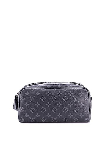 Louis Vuitton Dopp Kit Toiletry Pouch Monogram Eclipse Canvas (view 1)